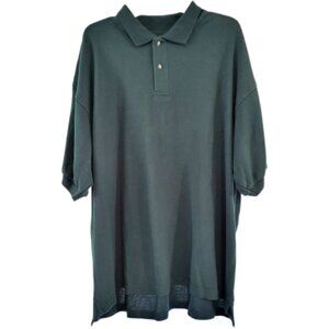 ARCHITECT Green Palm 100% Cotton Polo Shirt - New With Tags Men's Size XL